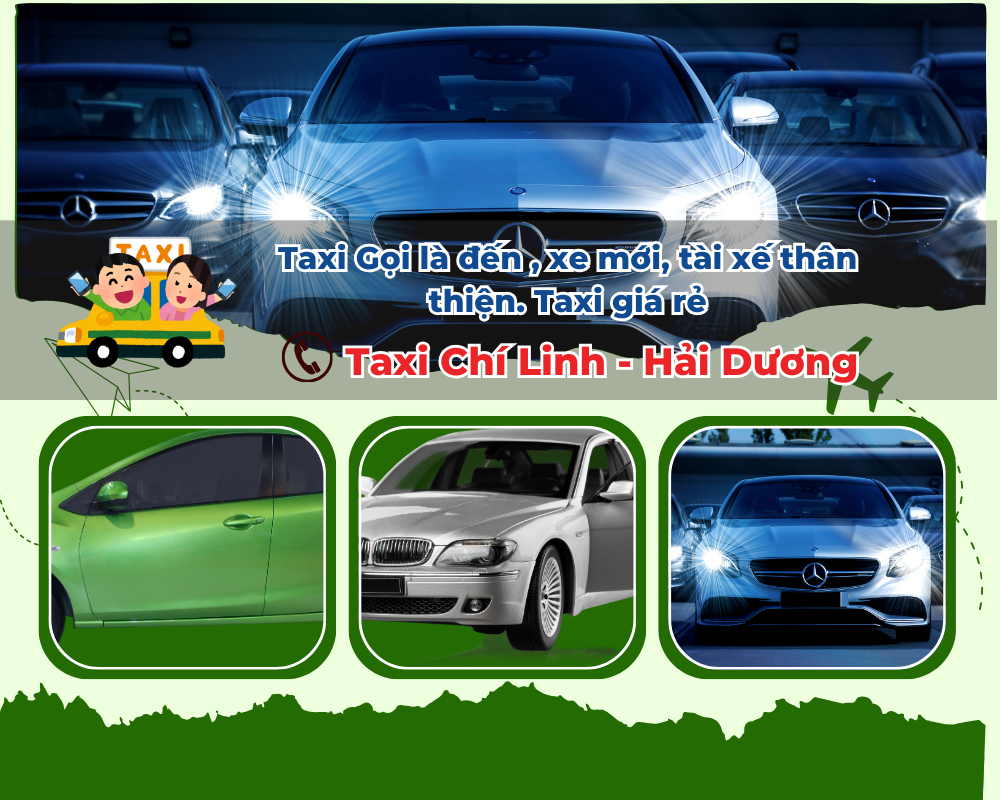 Di chuyển bằng Taxi Chí Linh từ KCN Hoàng Tiến đến trung tâm thành phố