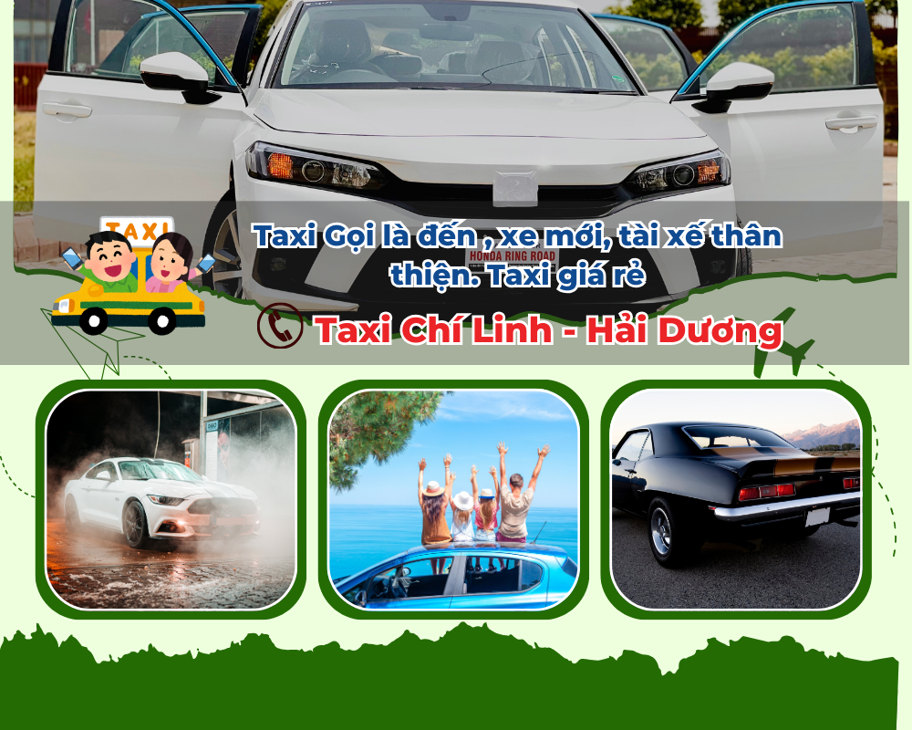 Taxi Chí Linh đưa đón tận nơi tại huyện Thanh Hà