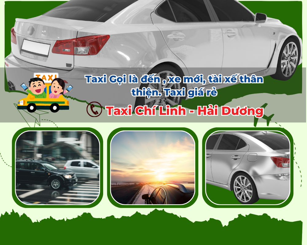 Taxi Chí Linh phục vụ chuyên nghiệp tại huyện Tứ Kỳ