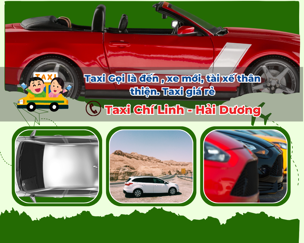 Taxi Chí Linh hỗ trợ đặt xe đi chợ, bệnh viện, trường học dễ dàng
