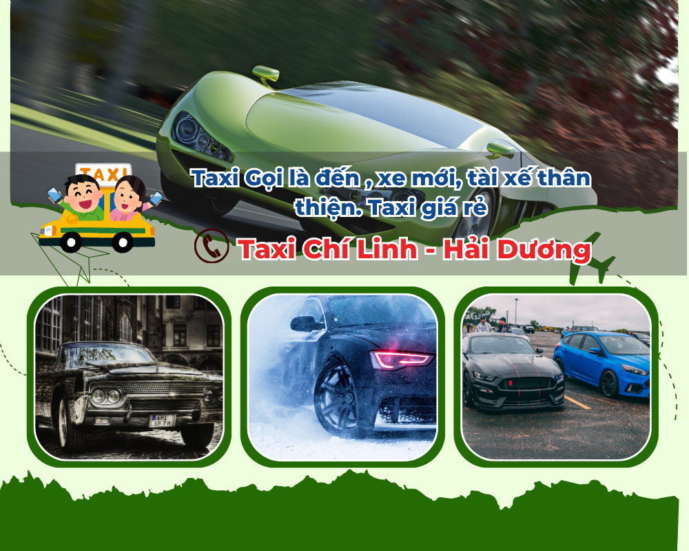 Taxi Chí Linh đưa đón từ chợ Bến Tắm đến các khu dân cư lân cận