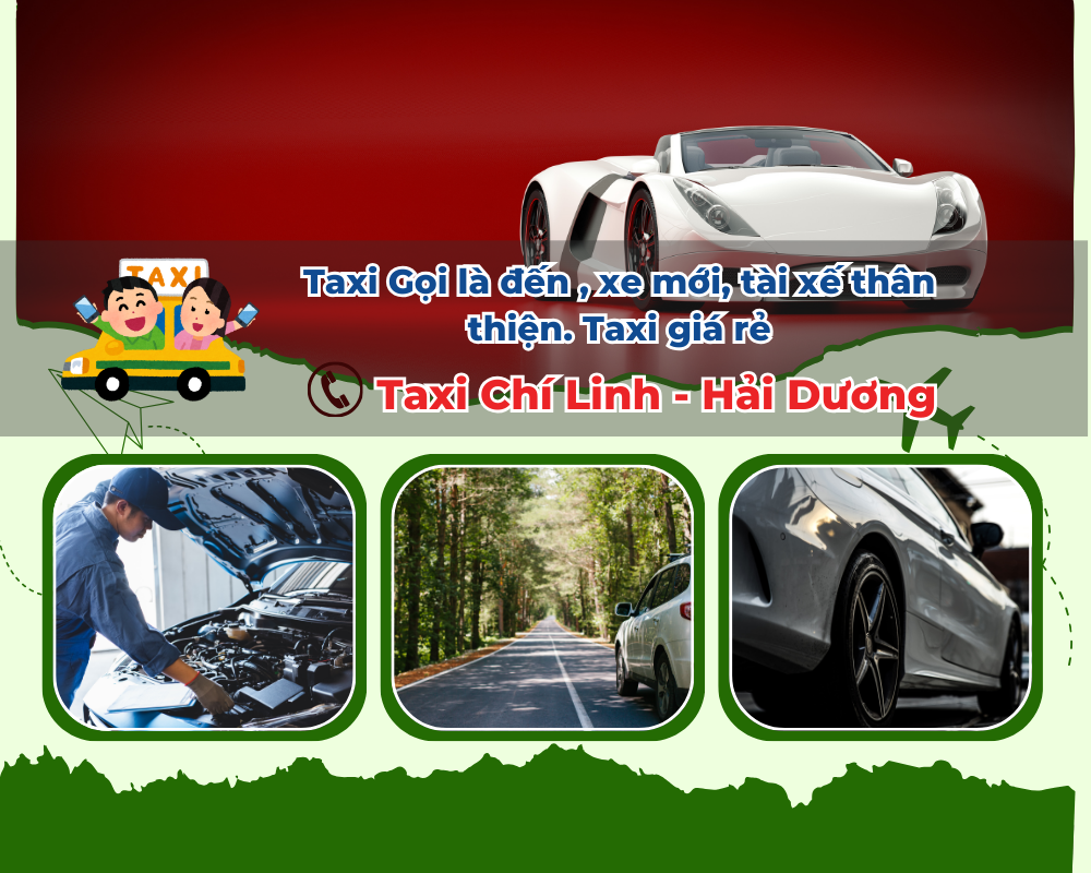 Bảng giá tham khảo dịch vụ Taxi Chí Linh tại TP Chí Linh