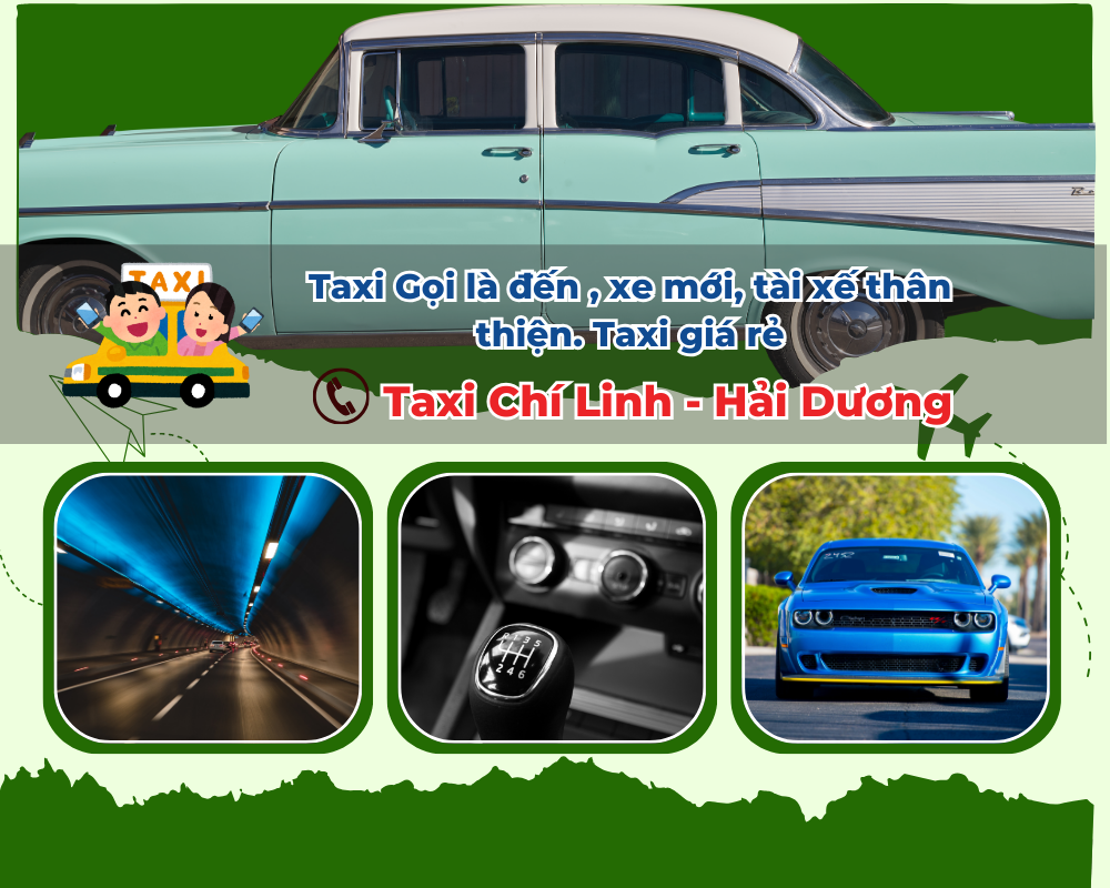 Gọi xe Taxi Chí Linh ngay gần bạn chỉ với một cuộc điện thoại