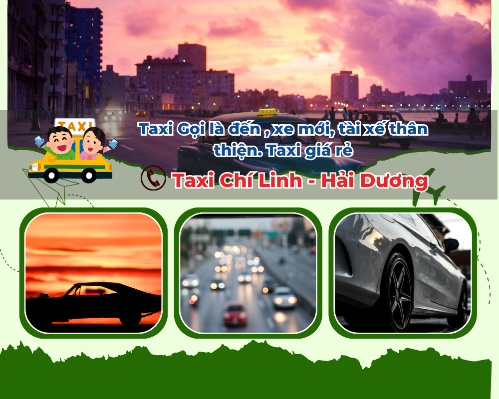 Bảng giá tham khảo dịch vụ Taxi Chí Linh đến nhà hàng Sen Hồng