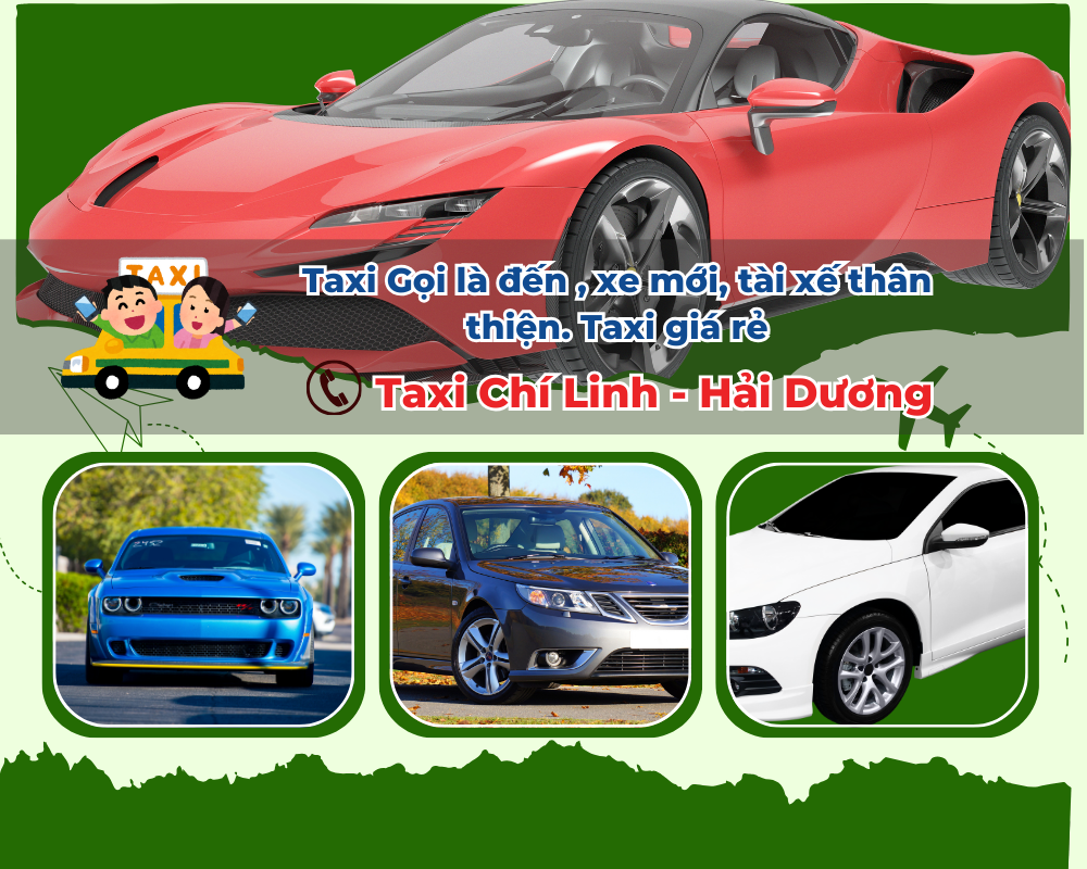 Bảng giá tham khảo dịch vụ Taxi Chí Linh đi UBND thành phố Chí Linh