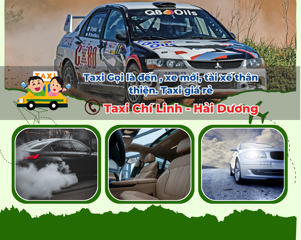 Dịch vụMô tả
Đưa đến quán cafe Dạ Thảo
Taxi Chí Linh sẽ đưa bạn đến quán cafe Dạ Thảo từ bất kỳ địa điểm nào bạn yêu cầu, vào bất kỳ thời điểm nào trong ngày hoặc đêm.
Đón từ quán cafe Dạ Thảo
Khi bạn muốn rời khỏi quán cafe Dạ Thảo, Taxi Chí Linh sẽ đến đón bạn và đưa bạn đến địa điểm mong muốn một cách an toàn và thuận tiện, 24/7.
Đưa đón theo lịch trình
Nếu bạn có lịch trình cố định đến quán cafe Dạ Thảo (ví dụ: đến vào mỗi sáng cuối tuần), Taxi Chí Linh có thể cung cấp dịch vụ đưa đón theo lịch trình, đảm bảo bạn luôn có xe đúng giờ.
Bảng giá tham khảo dịch vụ Taxi Chí Linh phục vụ quán cafe Dạ Thảo 24/7