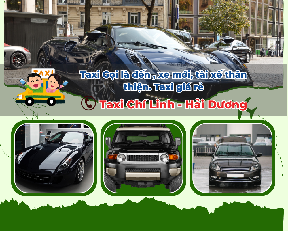Bảng giá tham khảo dịch vụ Taxi Chí Linh