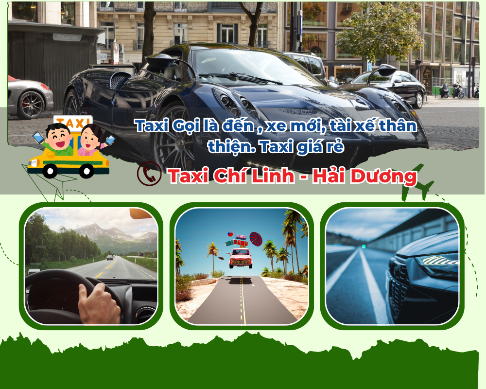 Taxi Chí Linh nhận đặt xe theo giờ, phù hợp cho người bận rộn