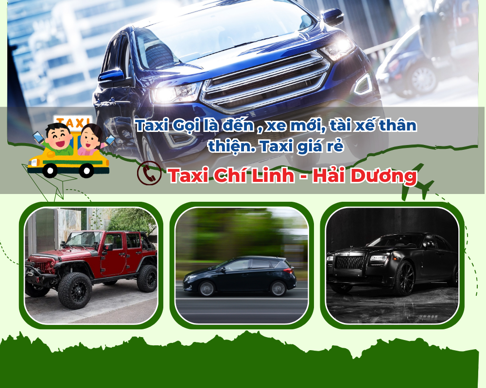 Đặt Taxi Chí Linh tới Trung tâm Văn hóa - Thể thao TP Chí Linh