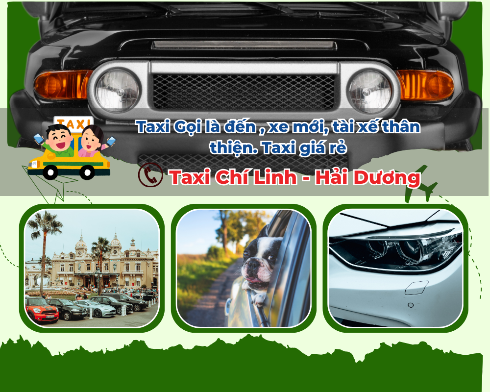 Gọi xe Taxi Chí Linh tại khu dân cư đông đúc, đón khách tận nơi