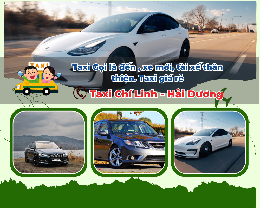 Taxi Chí Linh phục vụ nhân viên Khu công nghiệp Phả Lại chuyên nghiệp