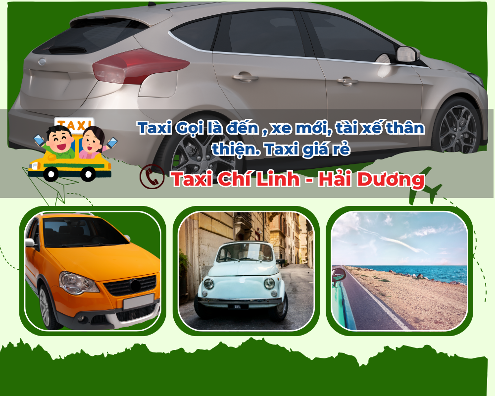Bảng giá tham khảo dịch vụ Taxi Chí Linh đi cafe Hương Trà