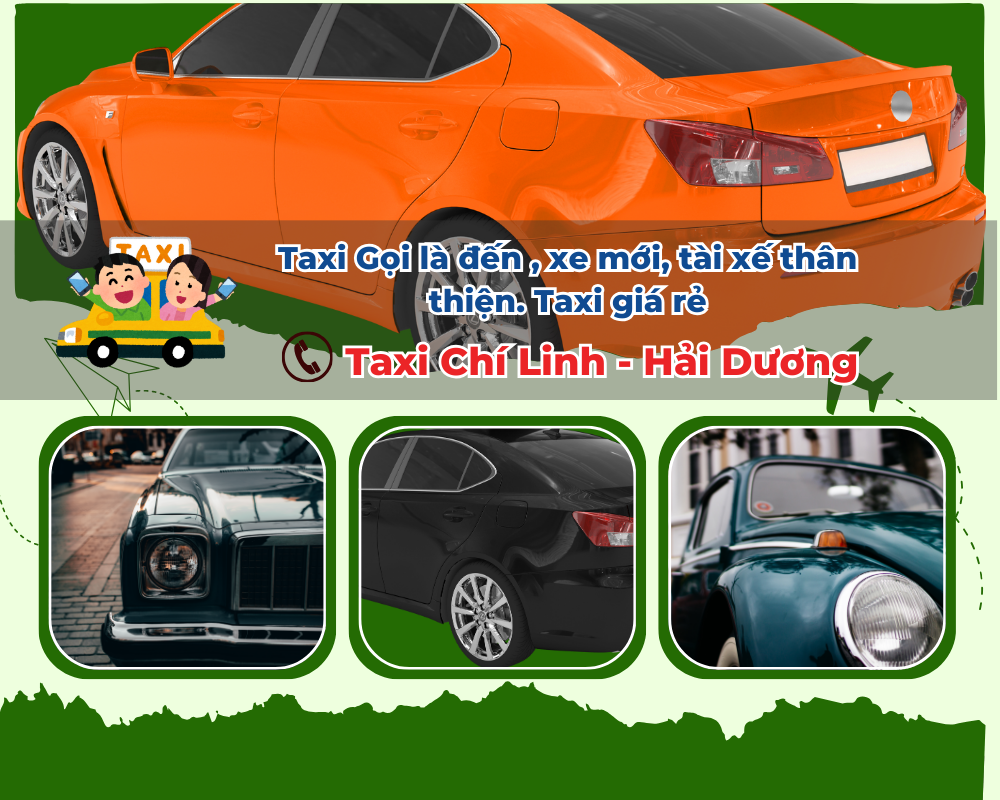 Bảng giá tham khảo dịch vụ Taxi Chí Linh đi quán ăn Hương Vị Quê