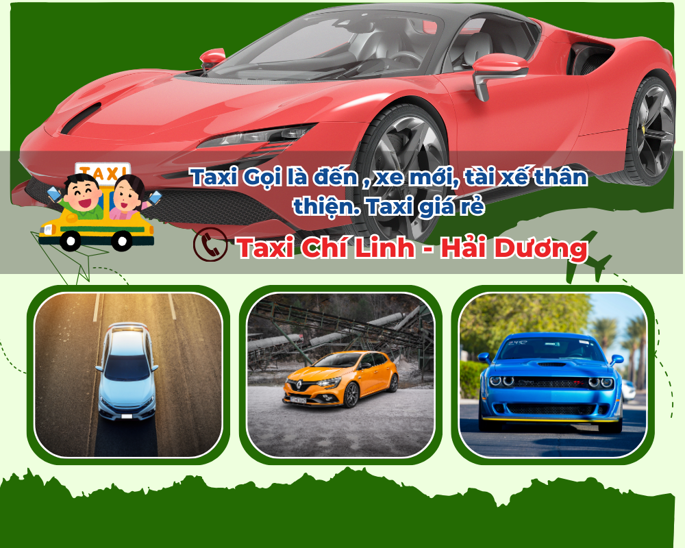 Bảng giá tham khảo dịch vụ Taxi Chí Linh tại Khu công nghiệp VSIP Hải Dương