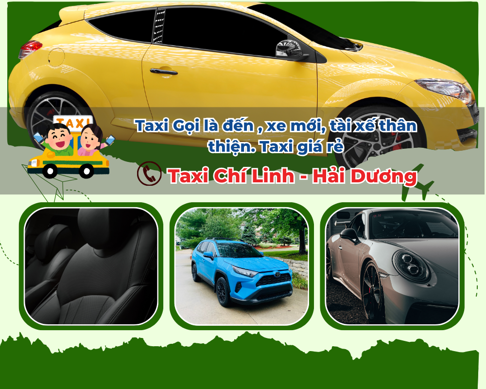 Bảng giá tham khảo dịch vụ Taxi Chí Linh đi cafe Hoa Sữa